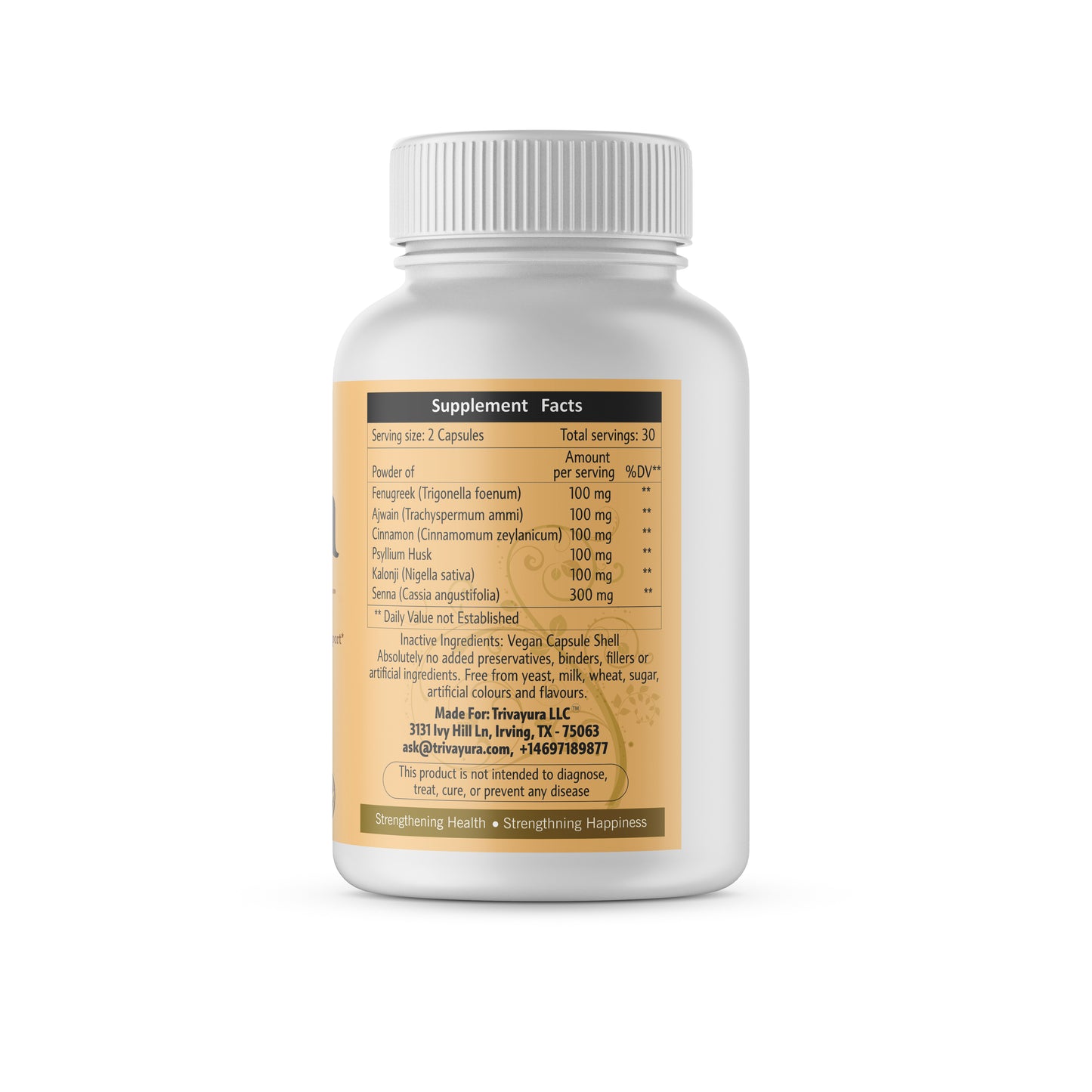 Ayura Boost – Joint Comfort and Mobility Support, Digestive Wellness Support, Antioxidant Support, Immune Support – 60 Capsules (1 Month Supply)